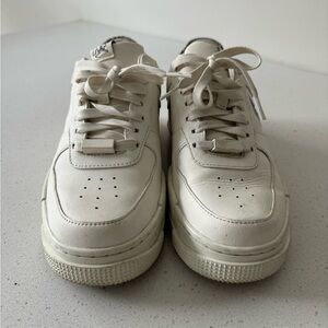 Snake print Nike Air Force 1s